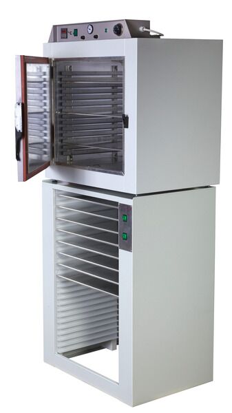 Forno smalti a doppia funzione con portaripiani